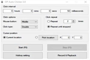 windows intel fastest mouse clicker